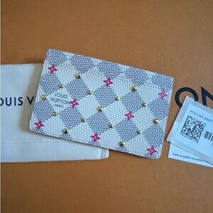 Louis Vuitton Studded Card holder